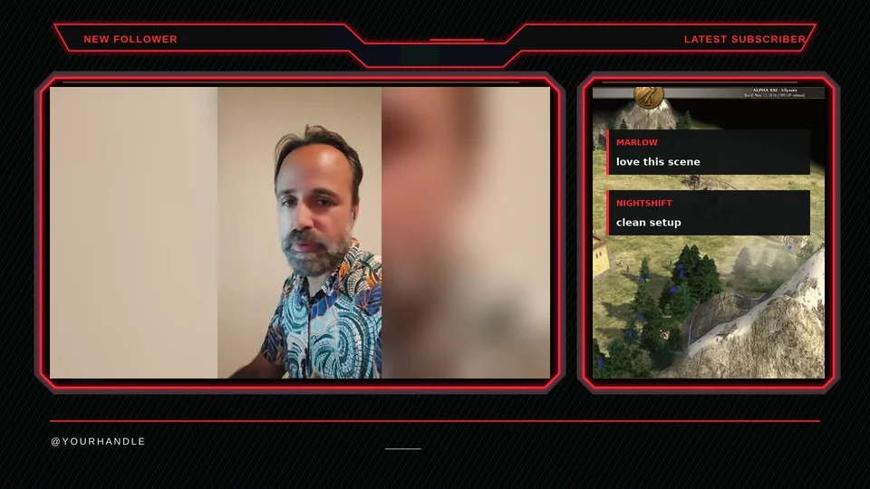 Carbono Red Just chatting scene