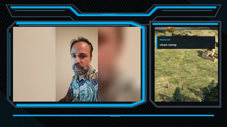 Niox Blue Pack Just chatting scene