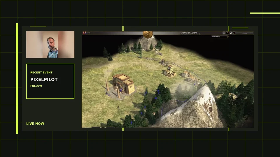 Custom gameplay broadcast layout example