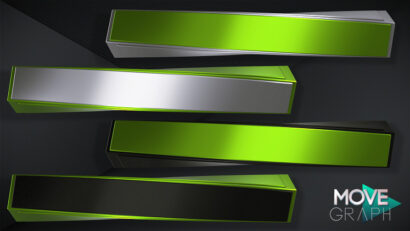 Clean lower third design to customise with your own color. Hue friendly