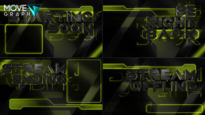animated stream screens
