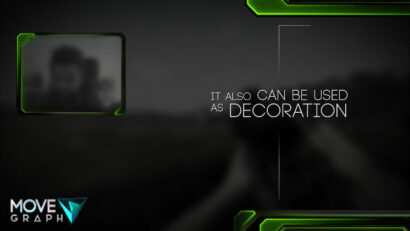 OBS webcam border