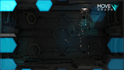 Dister Blue - stinger transition